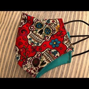 Day Of The Dead Skulls Face Mask